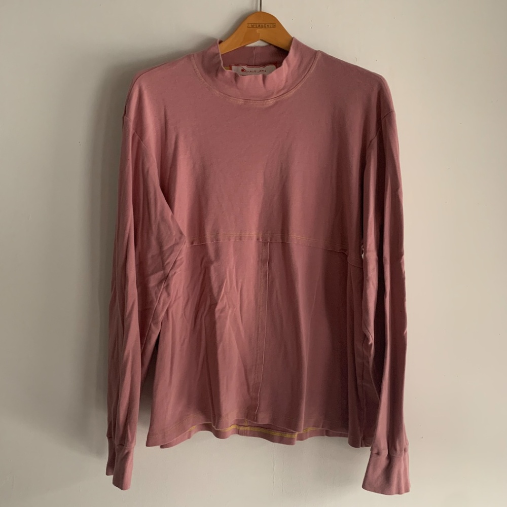 Eckhaus Latta Pink Cotton Crew Neck